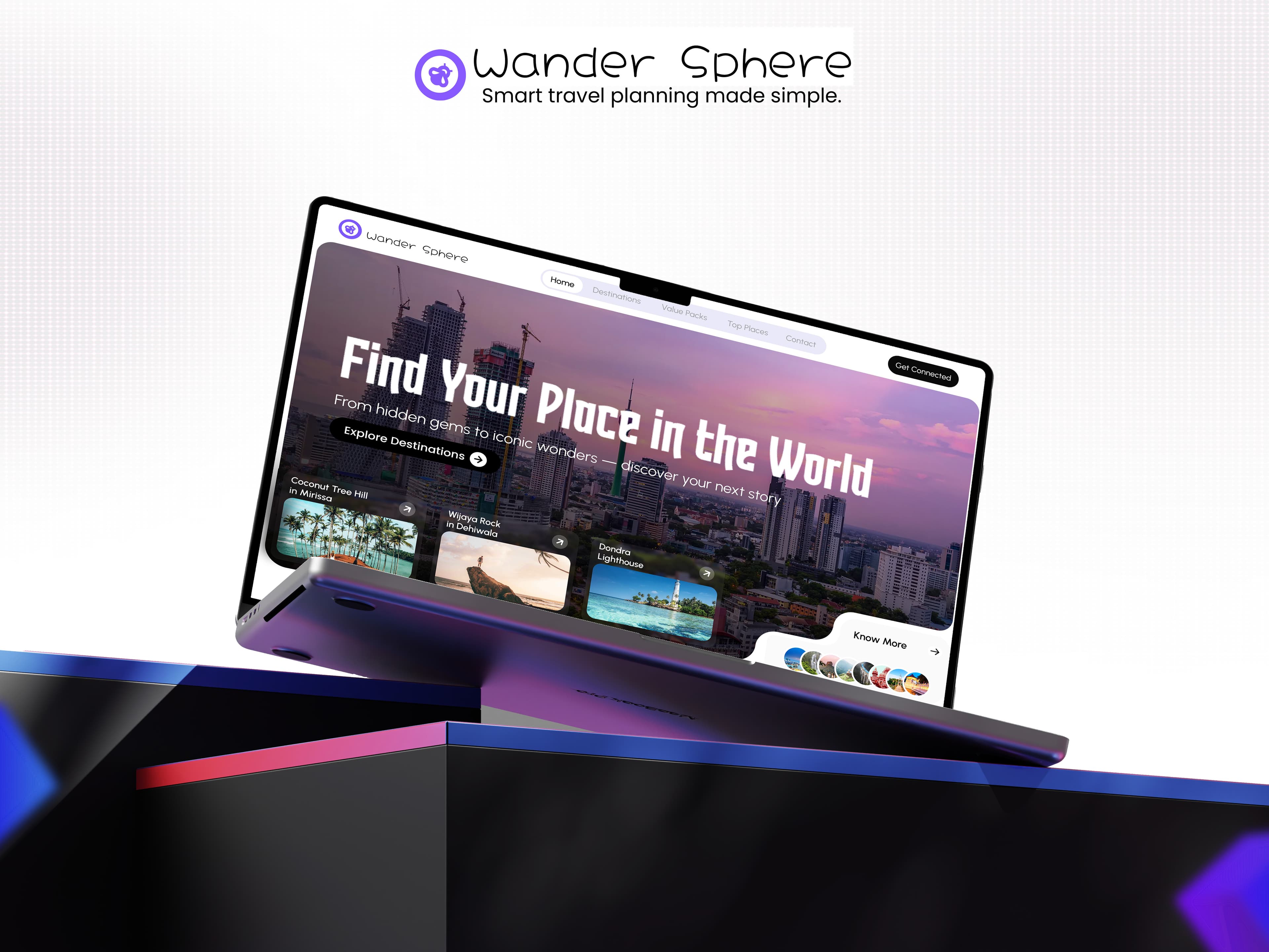 Wander Sphere Travel UX Platform