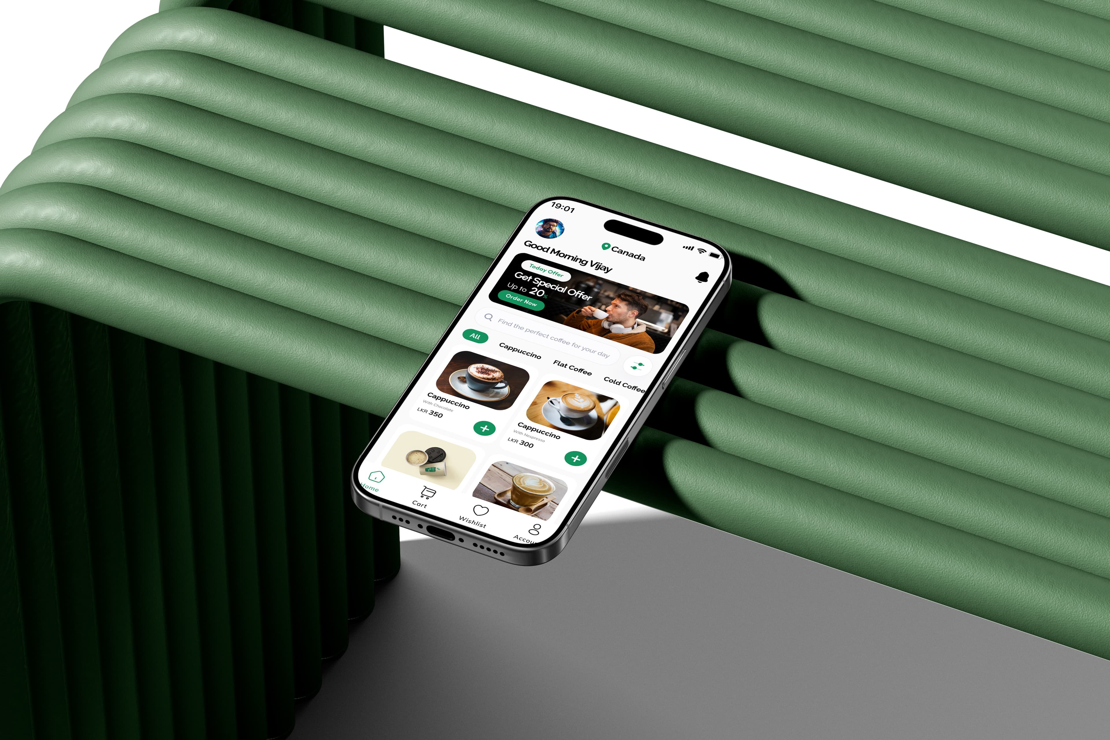 CaféSpot Coffee Ordering App (Sri Lanka)
